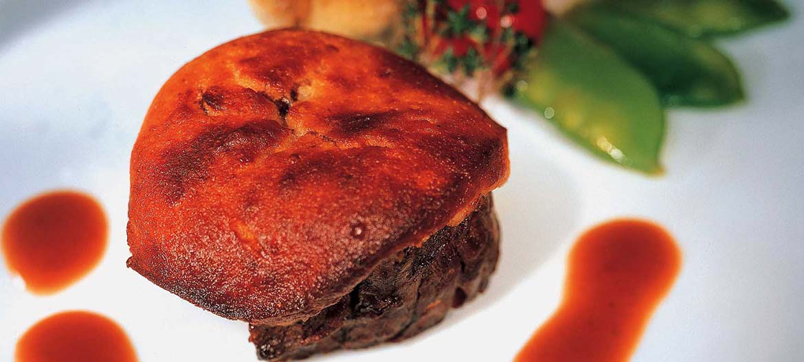 Filetto di manzo in crosta di Provolone Valpadana