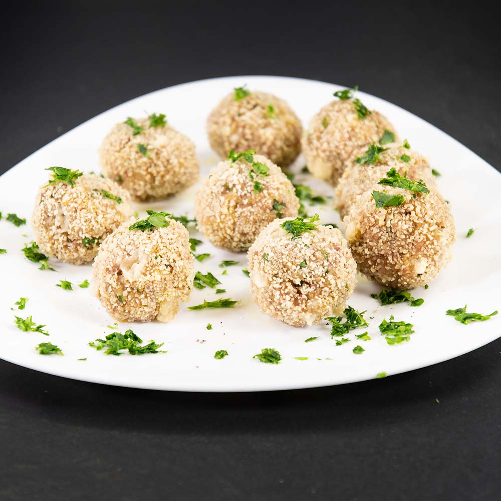 Polpette di carne e Provolone Valpadana DOP piccante