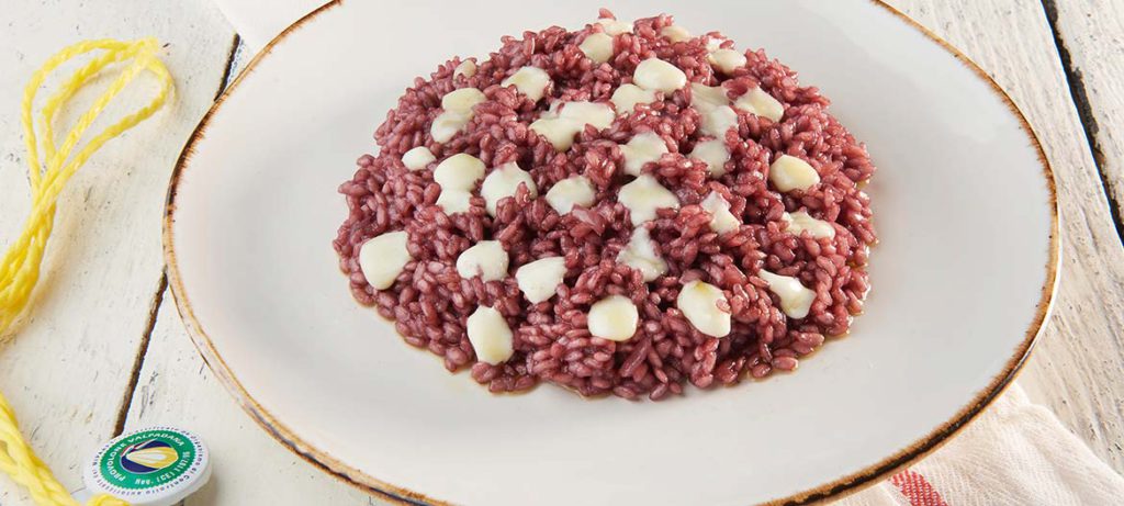 Natale a tavola Risotto con Provolone Valpadana