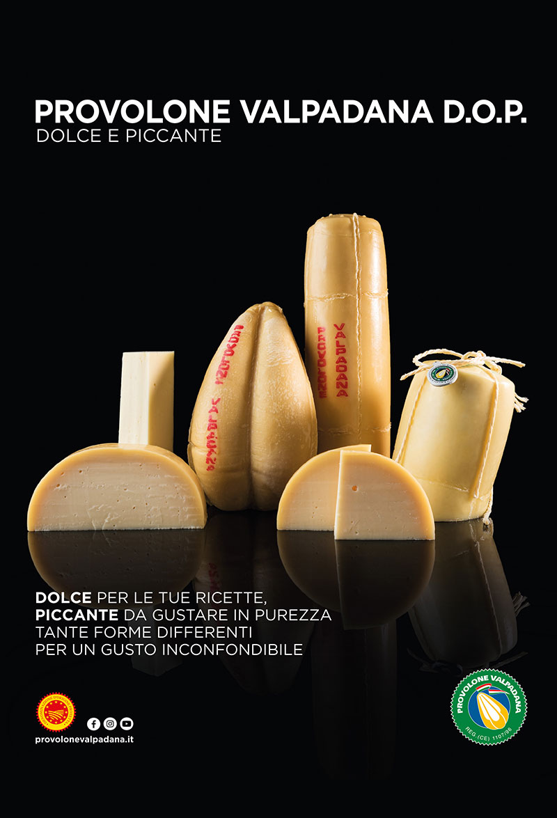 Campagne pubblicitarie 2020 Provolone Valpadana