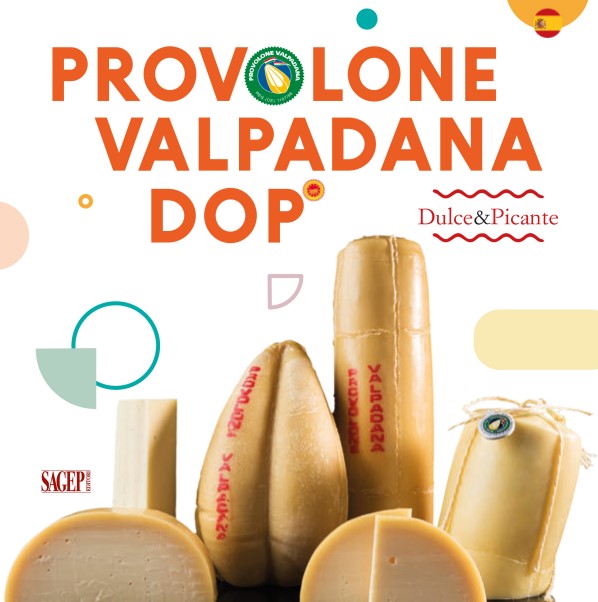 Material informativo Provolone Valpadana Dulce o Picante